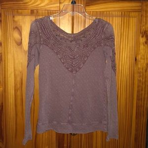 Free People knit top, vintage